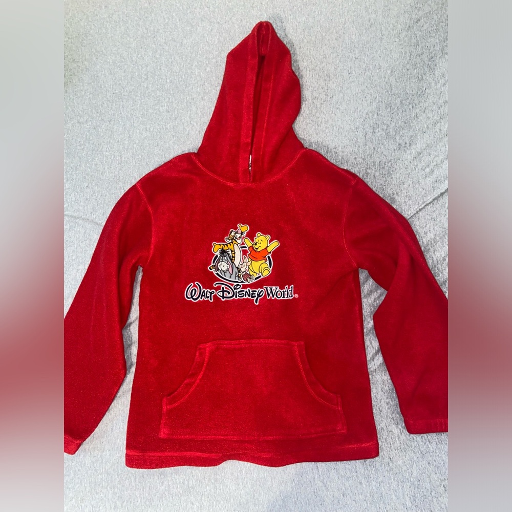 Walt Disney World Winnie the Pooh Fleece Sherpa Kids XL (14/16) Hoodie